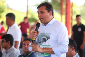 Governador Wilson Lima participa de lançamento de projeto social em Manacapuru