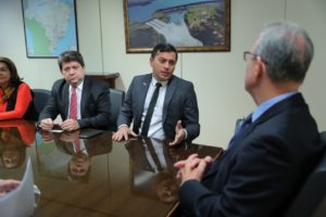 Wilson Lima e ministro de Minas e Energia discutem fomento à cadeia produtiva do gás natural no Amazonas