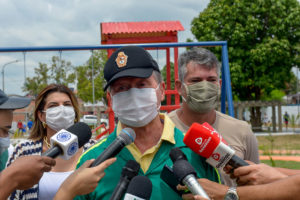 Criado na primeira gestão de Arthur Neto, bairro Jorge Teixeira ganha nova praça com 7 mil metros quadrados