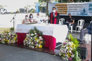 Prefeitura promove encerramento da Semana Municipal de Trânsito com homenagens às vítimas de acidentes