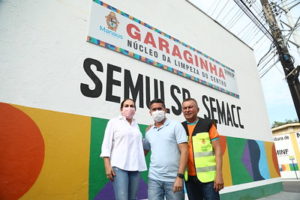 Prefeito vistoria unidade de obras e limpeza do Centro e agradece empenho de servidores