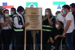 Wilson Lima inaugura Ceti em Tefé, a sétima unidade de ensino integral entregue na atual gestão