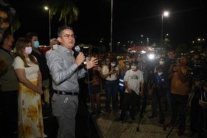 Lançamento do ‘Ballet das Águas’ marca início das festividades natalinas em Manaus