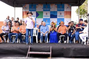 Prefeito David Almeida entrega o primeiro cemitério indígena urbano do país