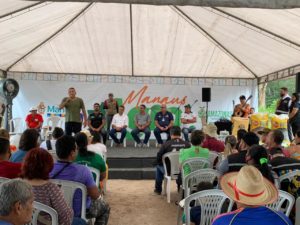 Prefeitura realiza a 2ª edição do ‘Manaus+Agro’ e entrega 15 toneladas de ração para aves e peixes