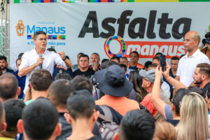 Prefeitura de Manaus e governo do Amazonas iniciam serviços de infraestrutura do programa ‘Asfalta Manaus’ no bairro Santo Antônio