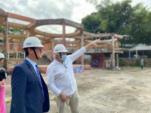 Prefeitura apresenta projeto de reforma no Local Casa de Praia em visita técnica do Ministério Público