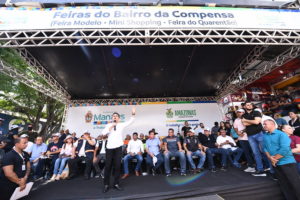 Prefeitura de Manaus e governo do Amazonas assinam ordem de serviço de R$ 3 mi para reformar feiras do bairro Compensa