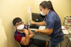 Vacinas contra a Covid-19 estarão disponíveis em 75 pontos de vacinação da Prefeitura de Manaus esta semana