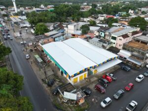 Reforma na feira do Japiim segue intensificada pela Prefeitura de Manaus