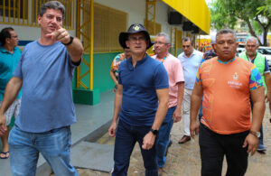 Prefeito visita áreas afetadas pelas fortes chuvas deste sábado, 25/3