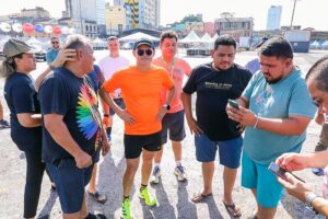 Prefeito realiza visita técnica ao complexo ‘#SouManaus Passo a Paço 2023’ e constata avanço na montagem