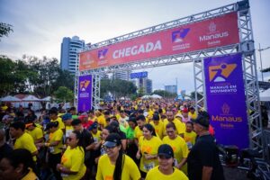 SAÚDE – Inscritos na corrida Manaus em Movimento podem retirar kits na sexta-feira e no sábado, 5 e 6/4